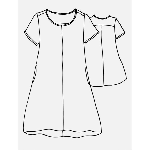 🩷FLAX Shirt Dress 100% LINEN Bubble Gum Pink Breathable Summer Cute Lightwt Sz S - Picture 4 of 16